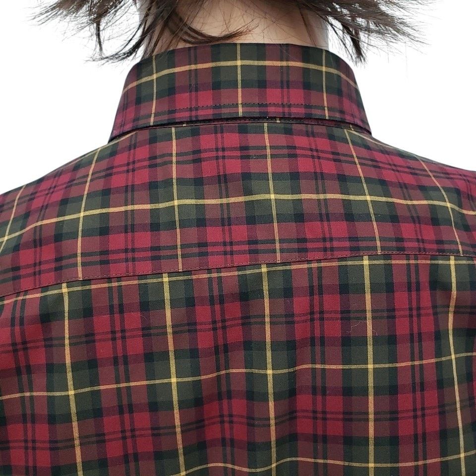 L.L. Bean L.L. Bean Shirt Slightly Fitted Tartan Plaid L/S Button Down Size US L / EU 52-54 / 3 - 10 Thumbnail