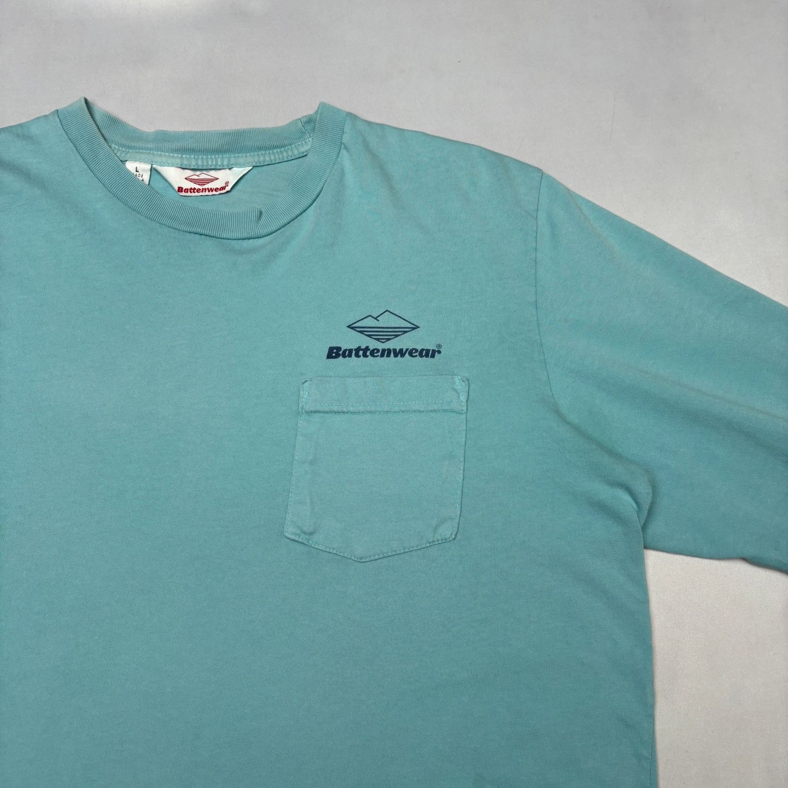 Battenwear Battenwear Team Long Sleeve Pocket T Shirt Men's L Gorpcore Size US L / EU 52-54 / 3 - 4 Thumbnail