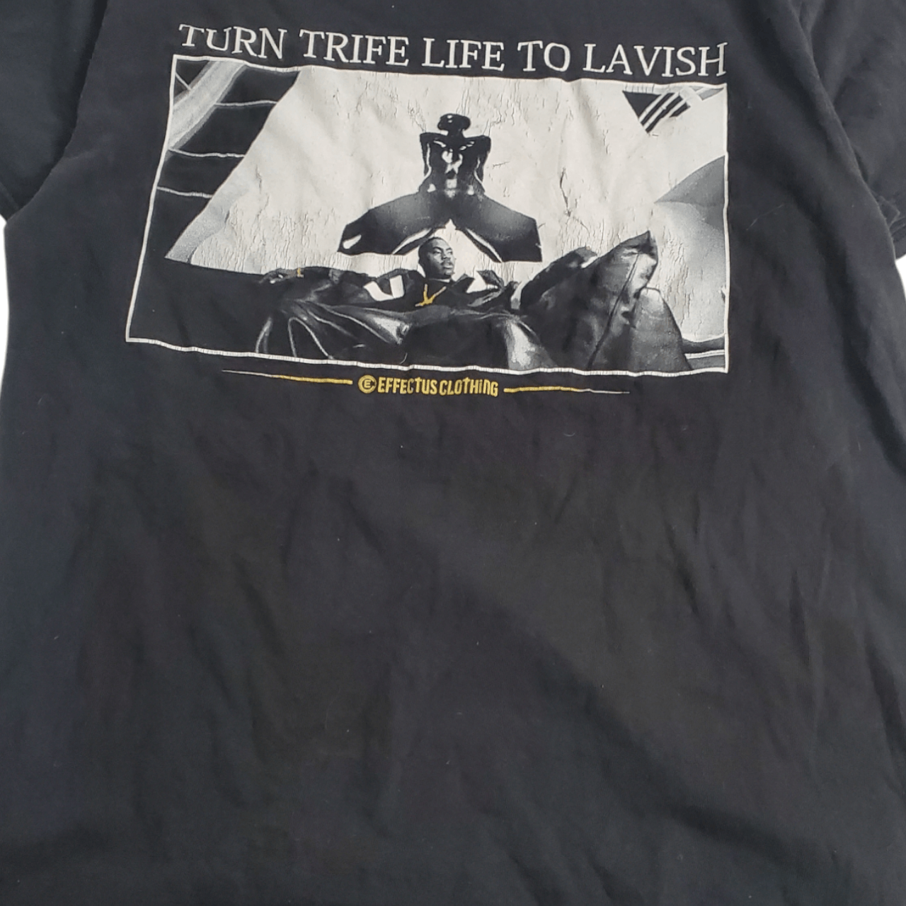 Vintage Nas Belly T-Shirt Size US L / EU 52-54 / 3 - 2 Thumbnail
