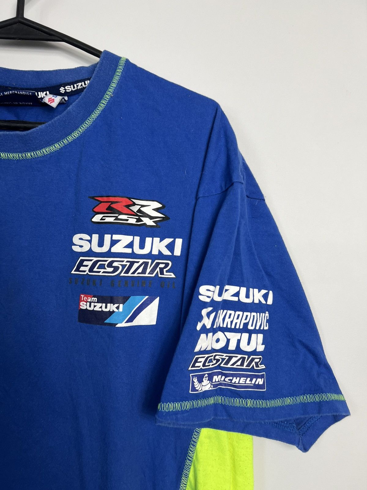 NASCAR Tshirt Suzuki racing nascar vintage Size US XL / EU 56 / 4 - 2 Thumbnail
