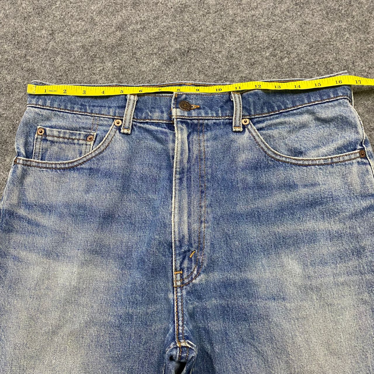 Levi's 💥Vintage 90s Levis Distressed Denim Kurt Cobain Style Size US 34 / EU 50 - 4 Thumbnail