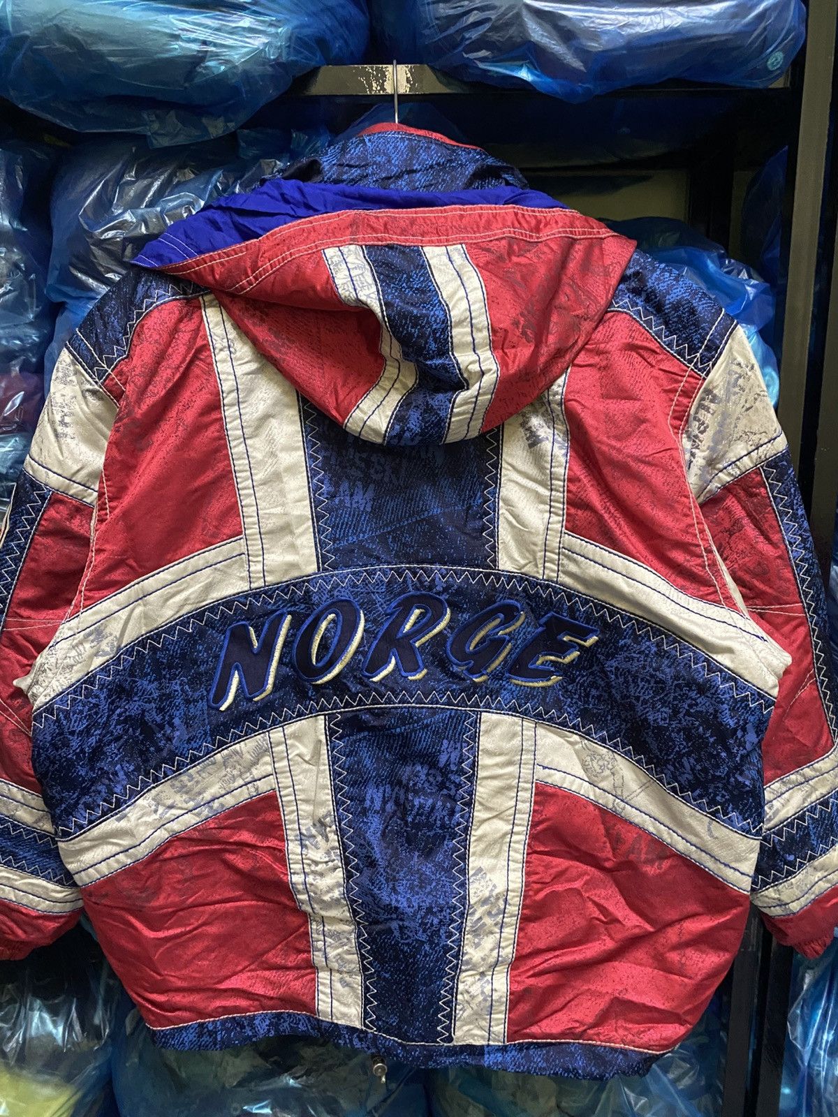Phenix RARE VINTAGE PHENIX NORWEGIAN ALPHINE SKI TEAM NORGE JACKET Size US L / EU 52-54 / 3 - 18 Thumbnail