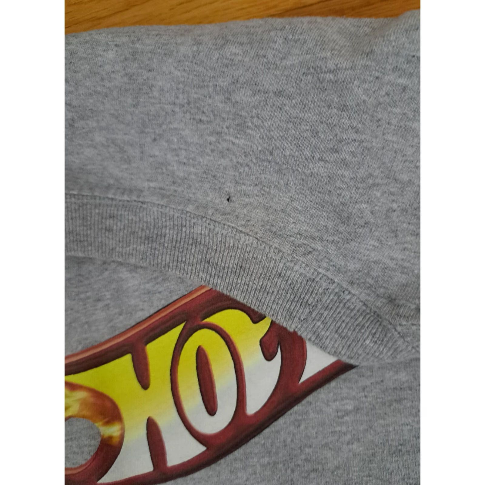 Vintage Hot Wheels in Flames T-Shirt Grey M Unisex Adults Short Sleeve Classic Printed Shirt Mens Womens Medium Gray Classic Theme Size US M / EU 48-50 / 2 - 4 Thumbnail