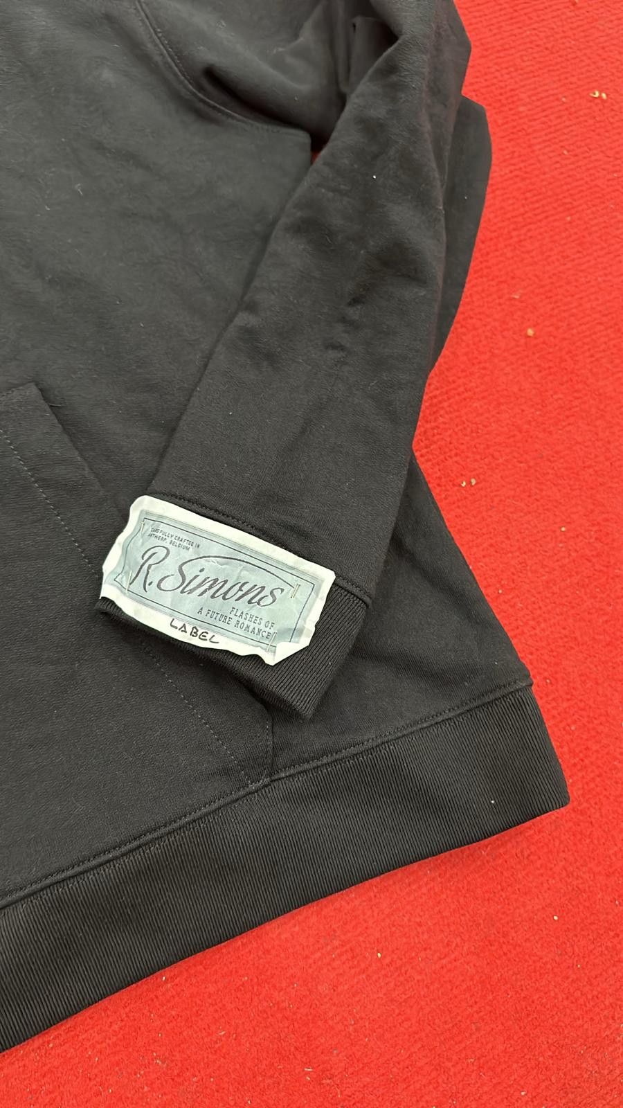 Raf Simons CC000021 Sample Resilancer Hoodie in Black Size US S / EU 44-46 / 1 - 3 Thumbnail
