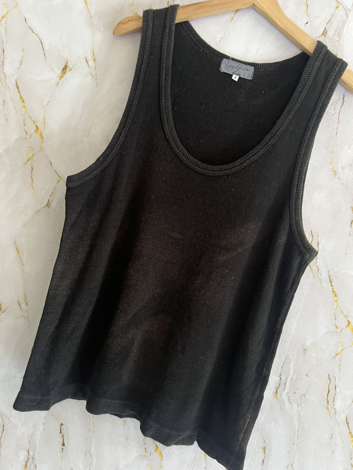 Yohji Yamamoto Yohji Yamamoto Sleeveless TShirt–Avant-Garde Archive Size US M / EU 48-50 / 2 - 5 Thumbnail