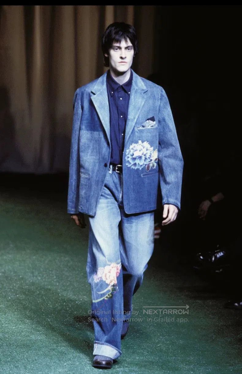 Yohji Yamamoto Yohji Yamamoto 02AW Denim Jacket. Size US S / EU 44-46 / 1 - 5 Thumbnail