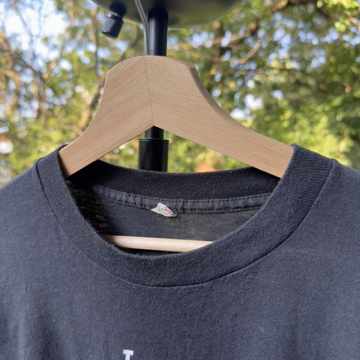 Vintage 80s Mid Life Crisis Tee Faded Thrashed Paper Thin ERD Grunge Size US XL / EU 56 / 4 - 4 Thumbnail