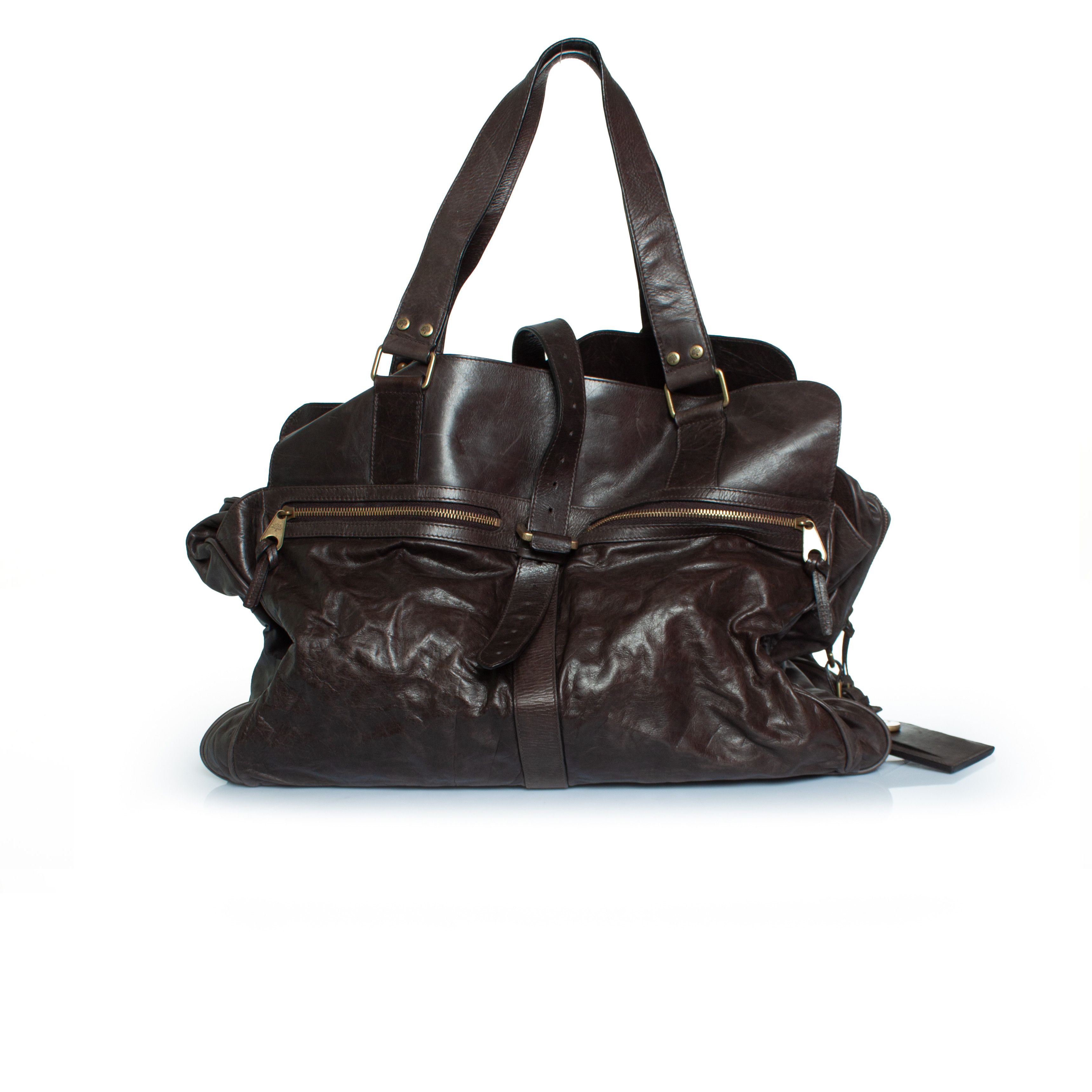 Mulberry Mulberry, Maxi Mabel reistas in bruin Size ONE SIZE - 6 Thumbnail