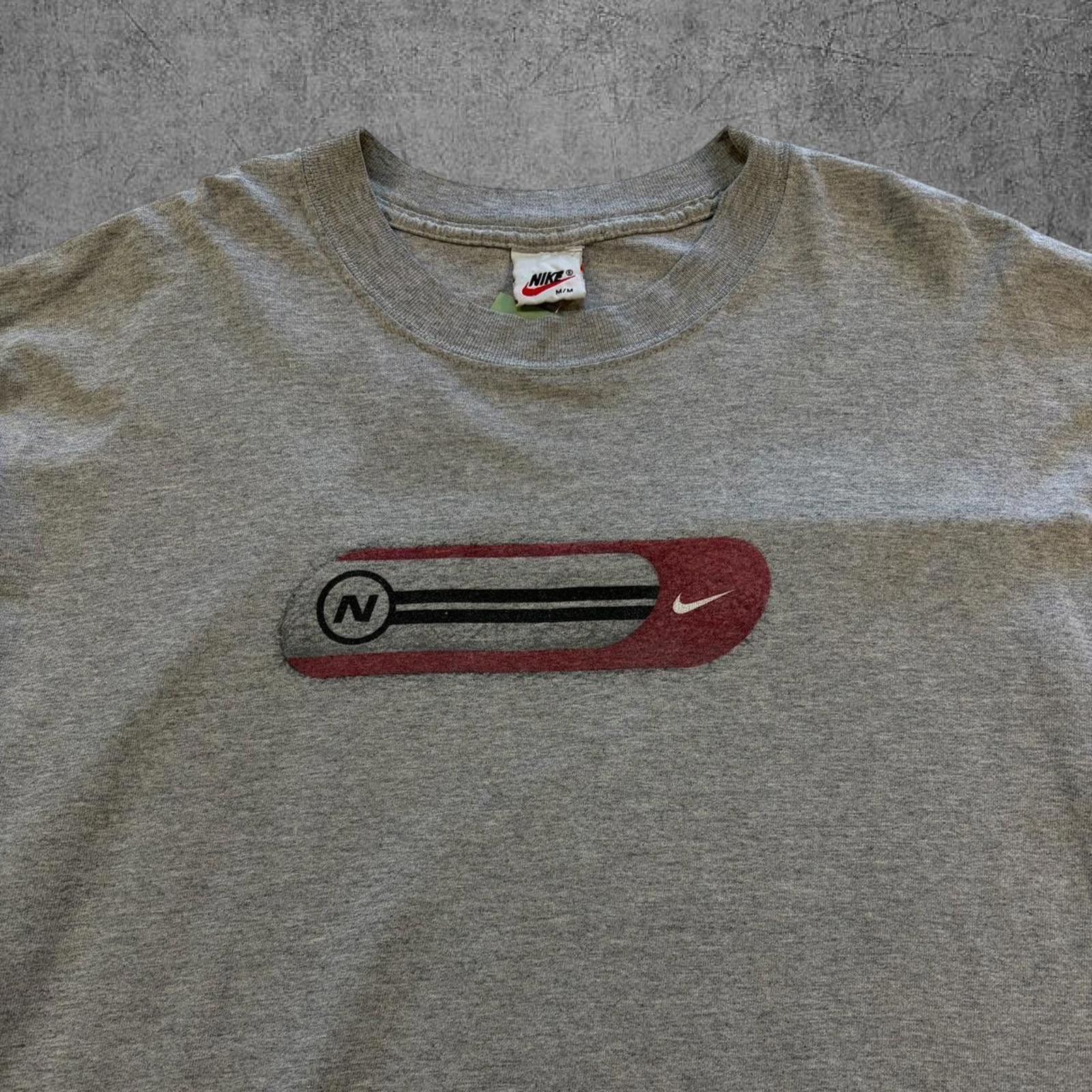 Nike Vintage 90s Nike Swoosh Tee Size US M / EU 48-50 / 2 - 2 Thumbnail