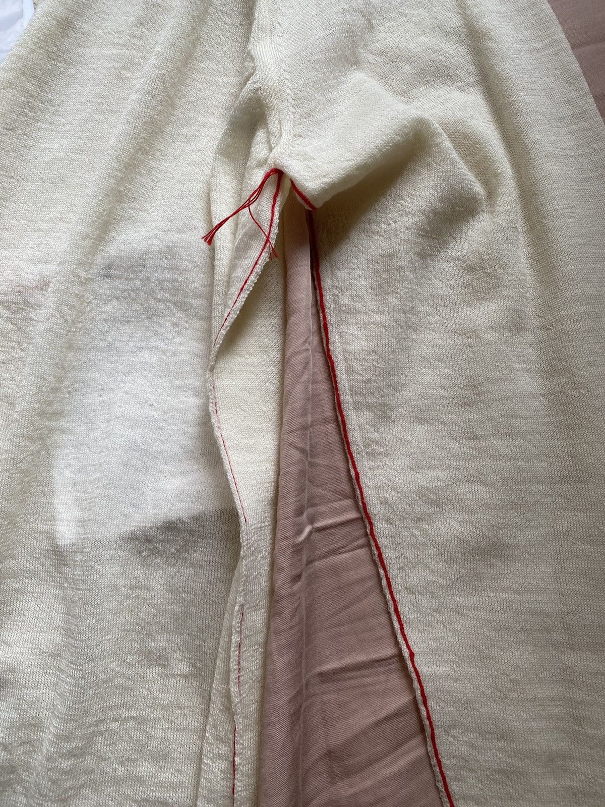 John Galliano × Maison Margiela ［Quiet Luxury] Maison Margiela wool and silk blend cardigan Size XS / US 0-2 / IT 36-38 - 7 Thumbnail