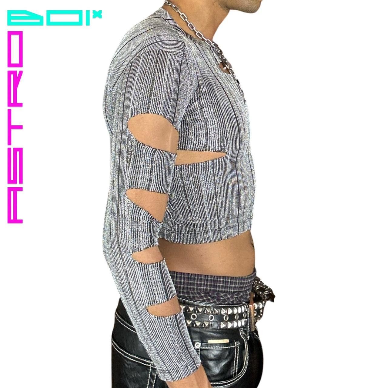 Other × Vintage ASTROBOI* SILVER SUPER NOVA TOP_ SMALL Size US S / EU 44-46 / 1 - 2 Thumbnail