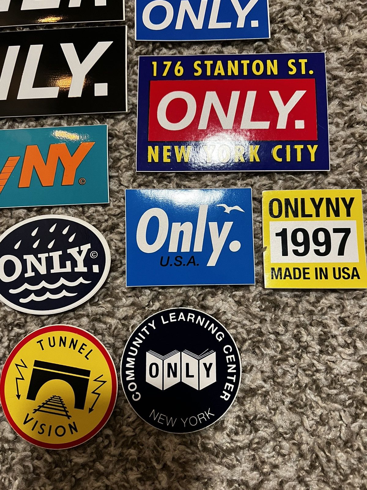 Only NY Only NY sticker Lot Size ONE SIZE - 3 Thumbnail