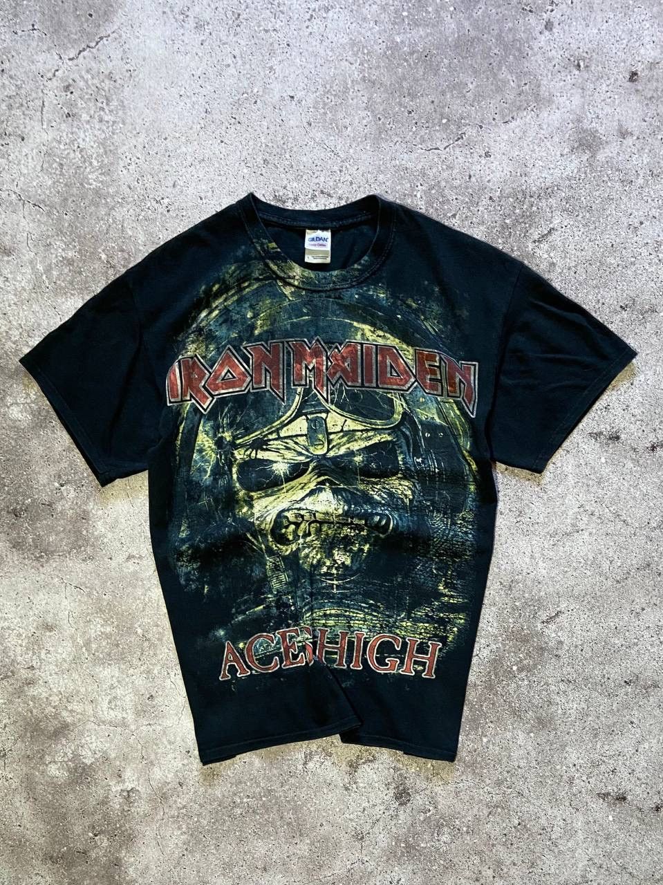 Band Tees × Iron Maiden × Vintage Iron Maiden Vintage Band T-Shirt Graphic Print Rare Tee Size US L / EU 52-54 / 3 - 1 Thumbnail