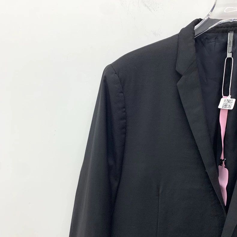 Dior Dior Black wool lapel single-breasted long-sleeved suit 250 Size 48R - 3 Thumbnail