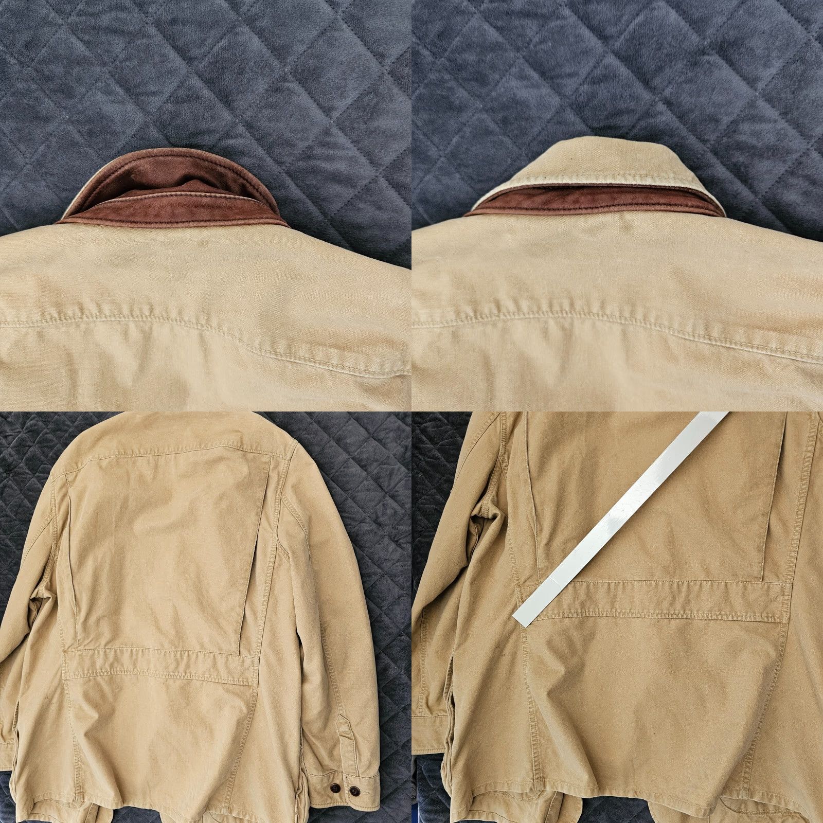 Polo Ralph Lauren Polo Ralph Lauren Field Jacket Size XL Canvas Leather Trim Sportsman Half Belt Size US XL / EU 56 / 4 - 9 Thumbnail
