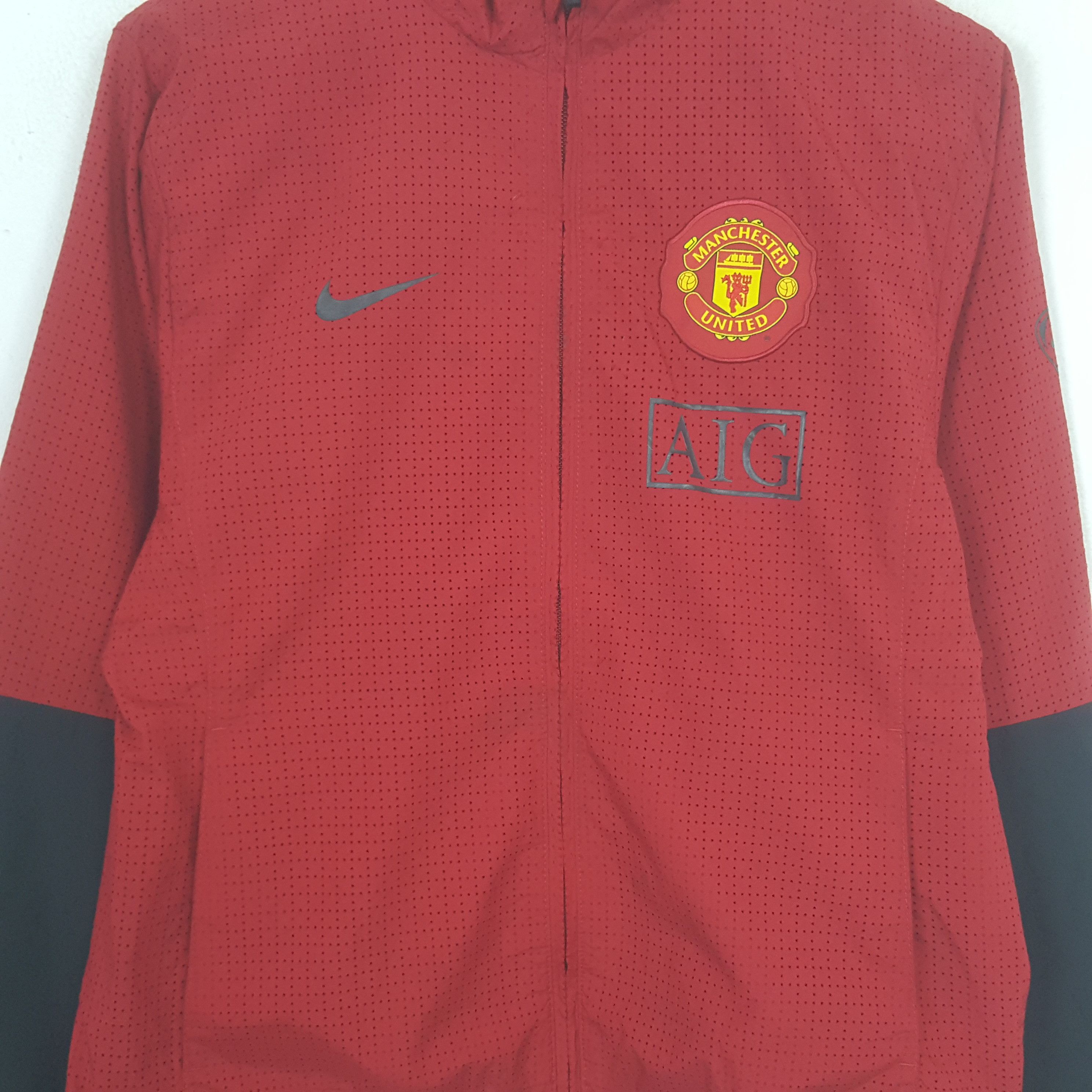 Nike Vintage Nike x Manchester United Jersey Jacket Size US S / EU 44-46 / 1 - 2 Thumbnail