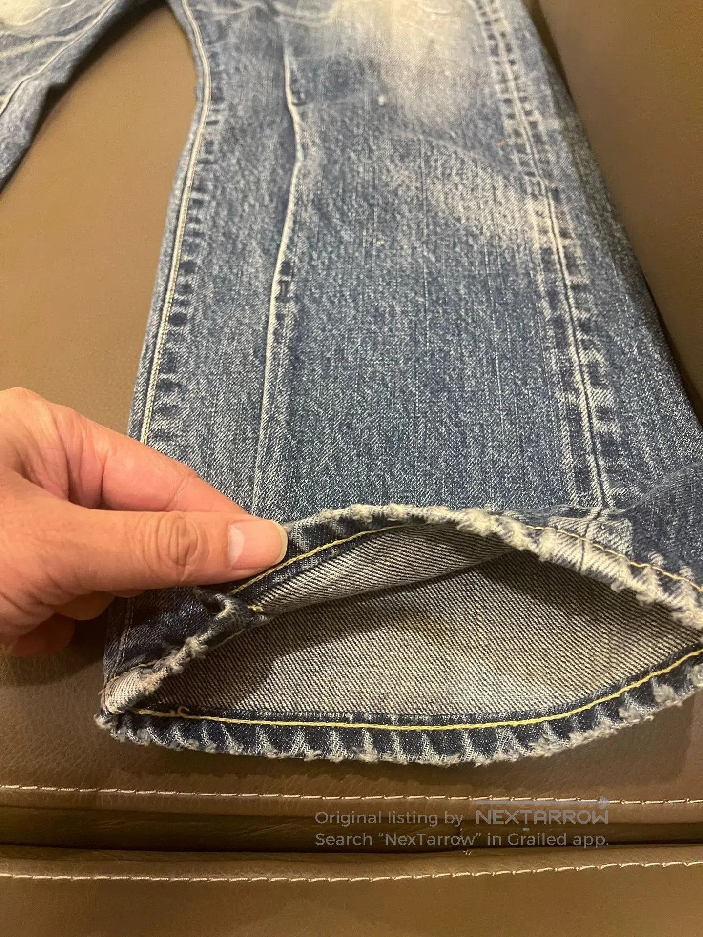 Visvim Visvim 22SS Journeyman Tacked DMGD-27 Pants. Size US 27 - 5 Thumbnail