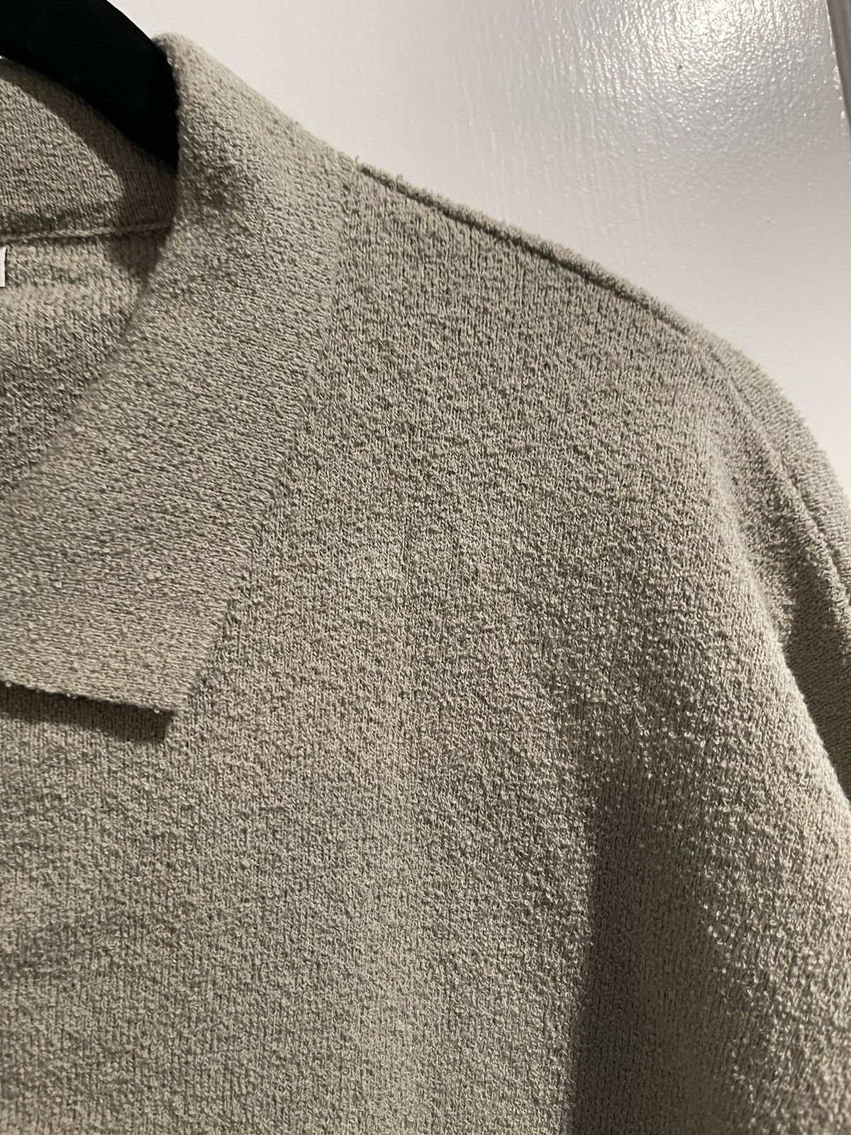 Zara Zara Green Boucle Polo Size large Size US L / EU 52-54 / 3 - 2 Thumbnail