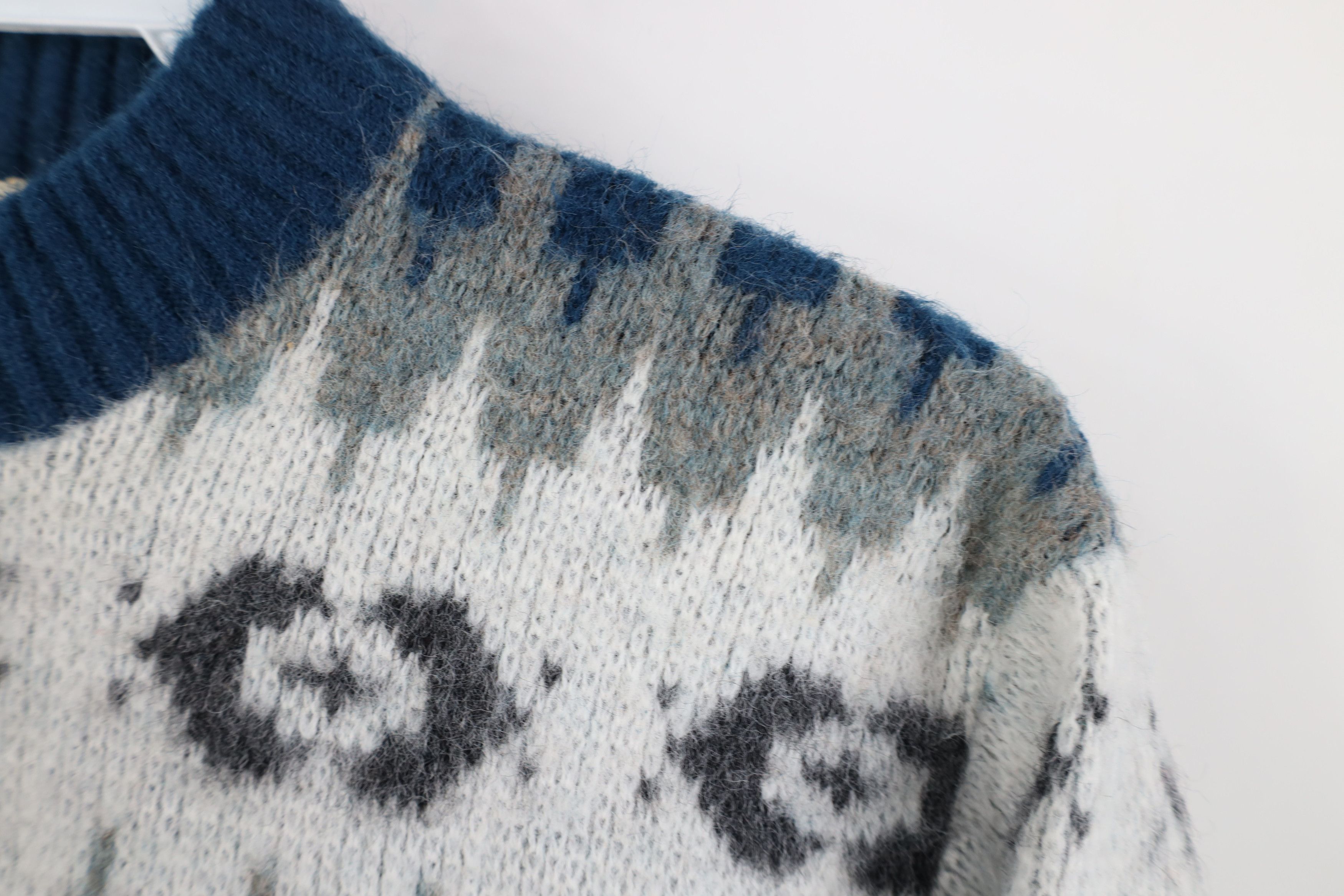Vintage Vintage 50s Streetwear Knit Fair Isle Crewneck Sweater USA Size US S / EU 44-46 / 1 - 5 Thumbnail