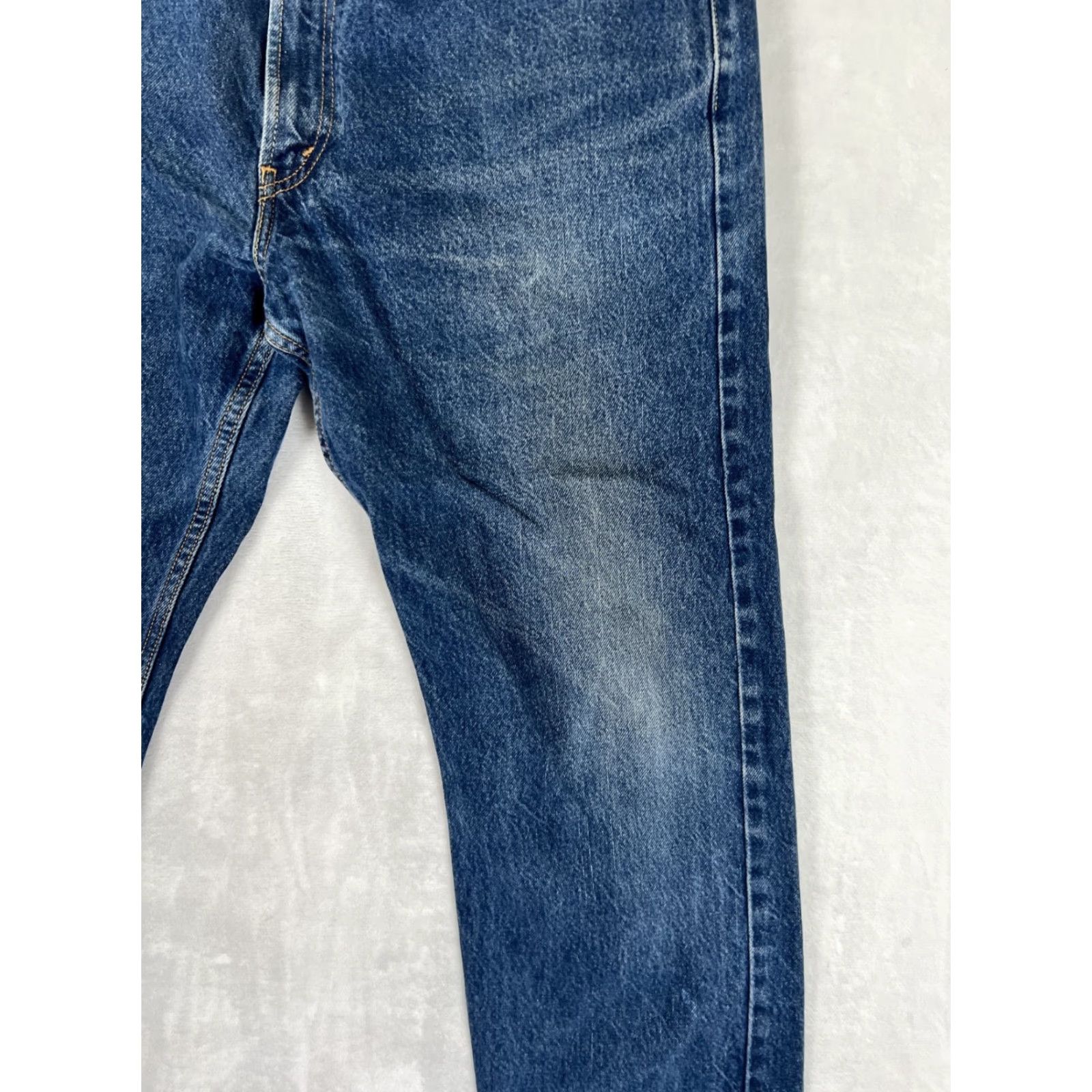 Levi's VINTAGE Levi’s 505 Jeans - 36x30 - Denim - Blue - Regular Fit - 5-Pocket - Zip - Mid Rise - Mexico - USA Theme - 90s - Men's Size US 36 / EU 52 - 3 Thumbnail