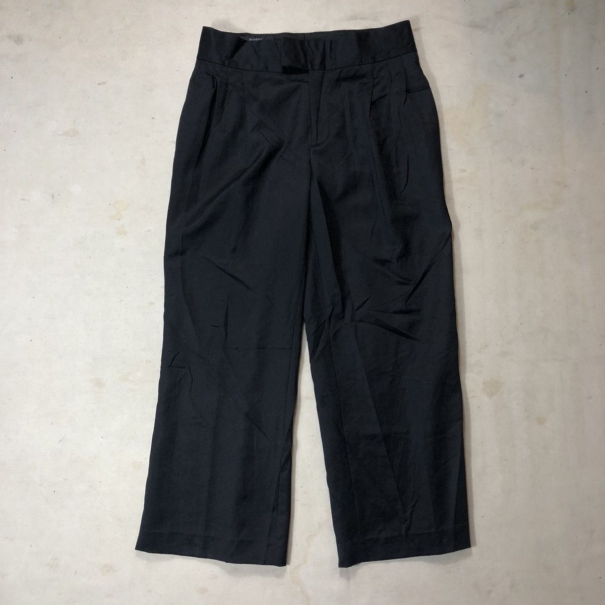 Designer × Gucci × Tom Ford Gucci Tom Ford Mohair Wool Trouser Size 30" / US 8 / IT 44 - 1 Thumbnail