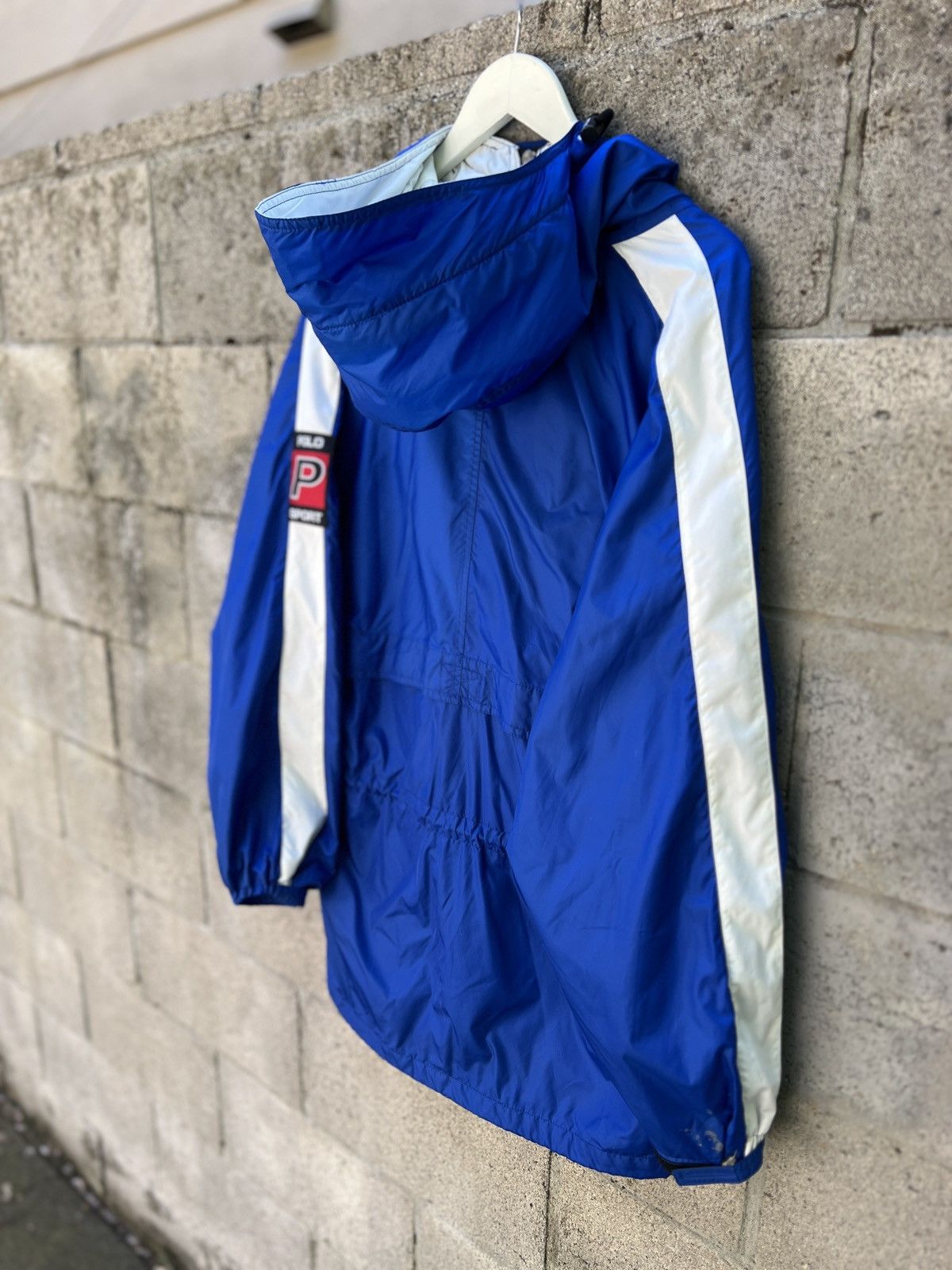 Polo Ralph Lauren Hard 1990’s Polo Sport Hooded Windbreaker Size US M / EU 48-50 / 2 - 5 Thumbnail