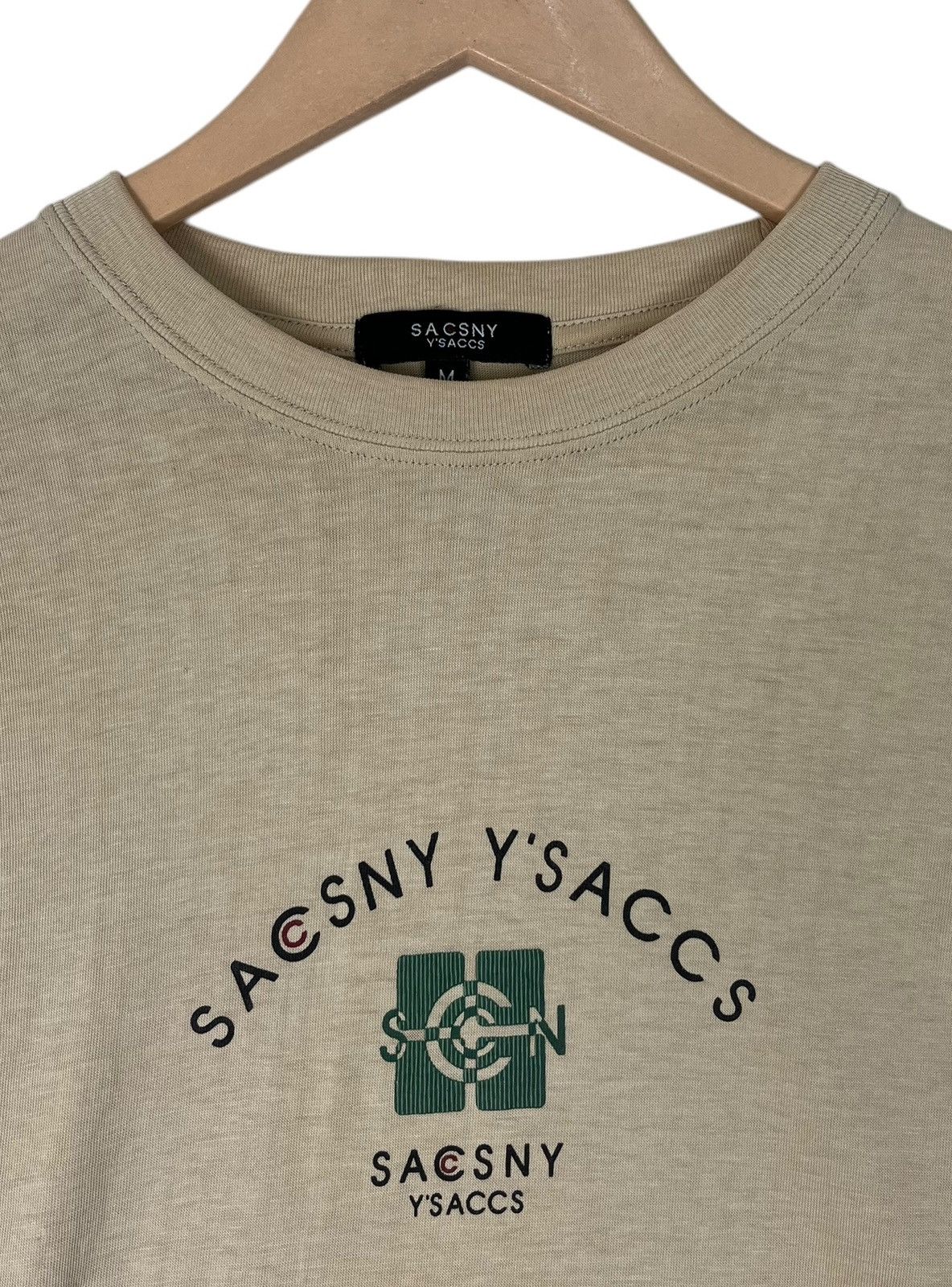 Japanese Brand × Yohji Yamamoto Sacsny Y’saccs by Yohji Yamamoto Longsleeve T shirt Size US M / EU 48-50 / 2 - 7 Thumbnail