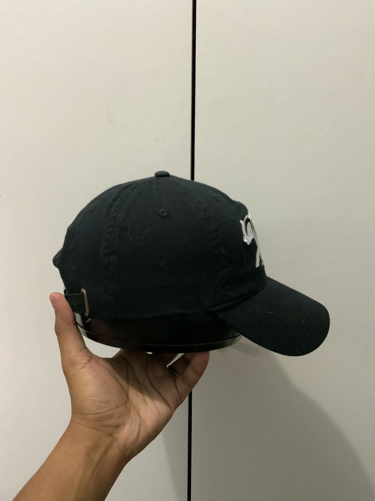 Japanese Brand Ace USA Big Logo Mama Bear Black Hat Size ONE SIZE - 4 Thumbnail