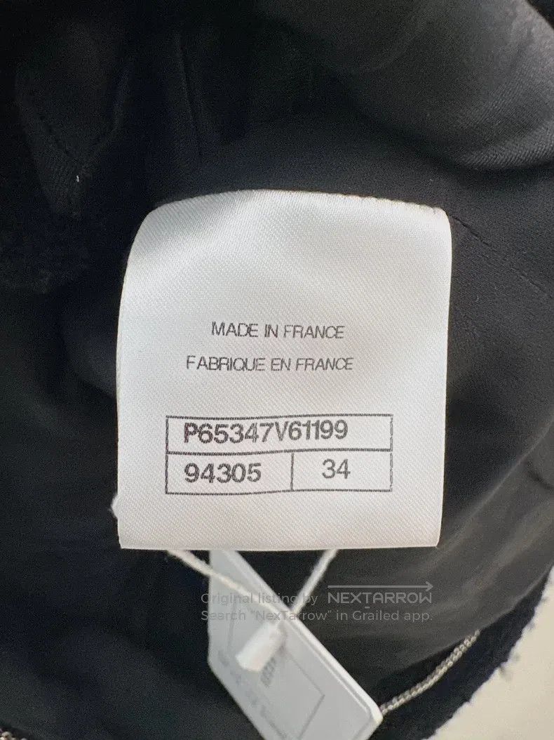 Chanel Chanel Black and gold wavy jacket Size XXS / US 00 / IT 34 - 4 Thumbnail