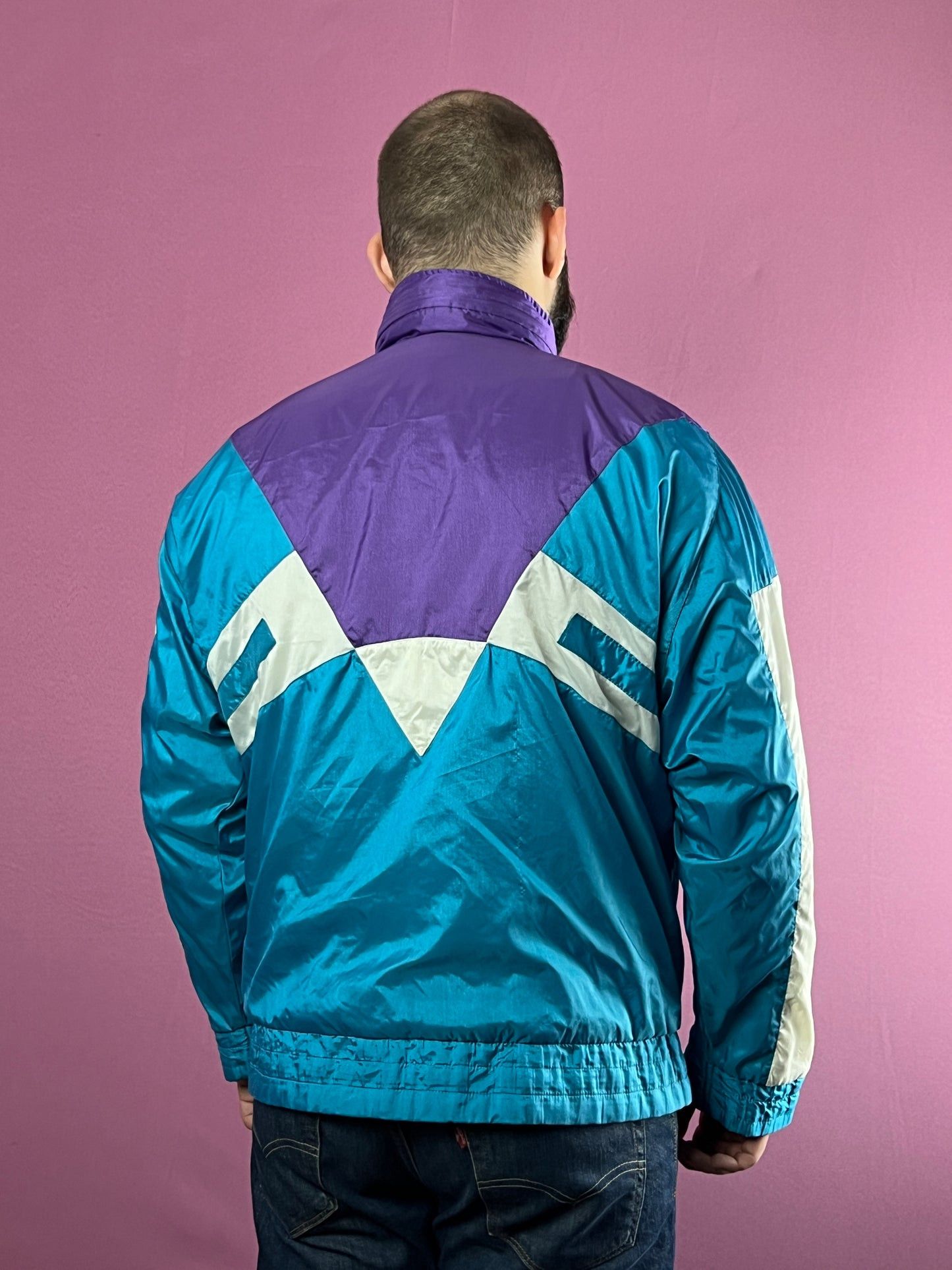 Adidas 90s Adidas Originals Vintage Men's Windbreaker Jacket - M Size US M / EU 48-50 / 2 - 3 Thumbnail