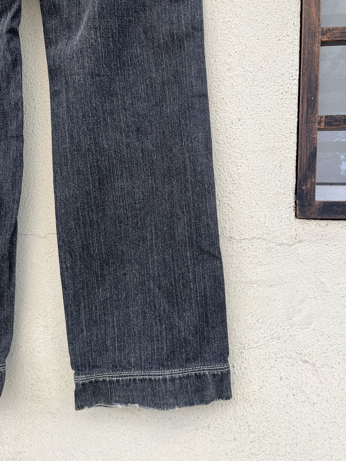 FACTOTUM Vintage Factotum Japan Distressed Fade Denim Work Pant Size US 30 / EU 46 - 21 Thumbnail