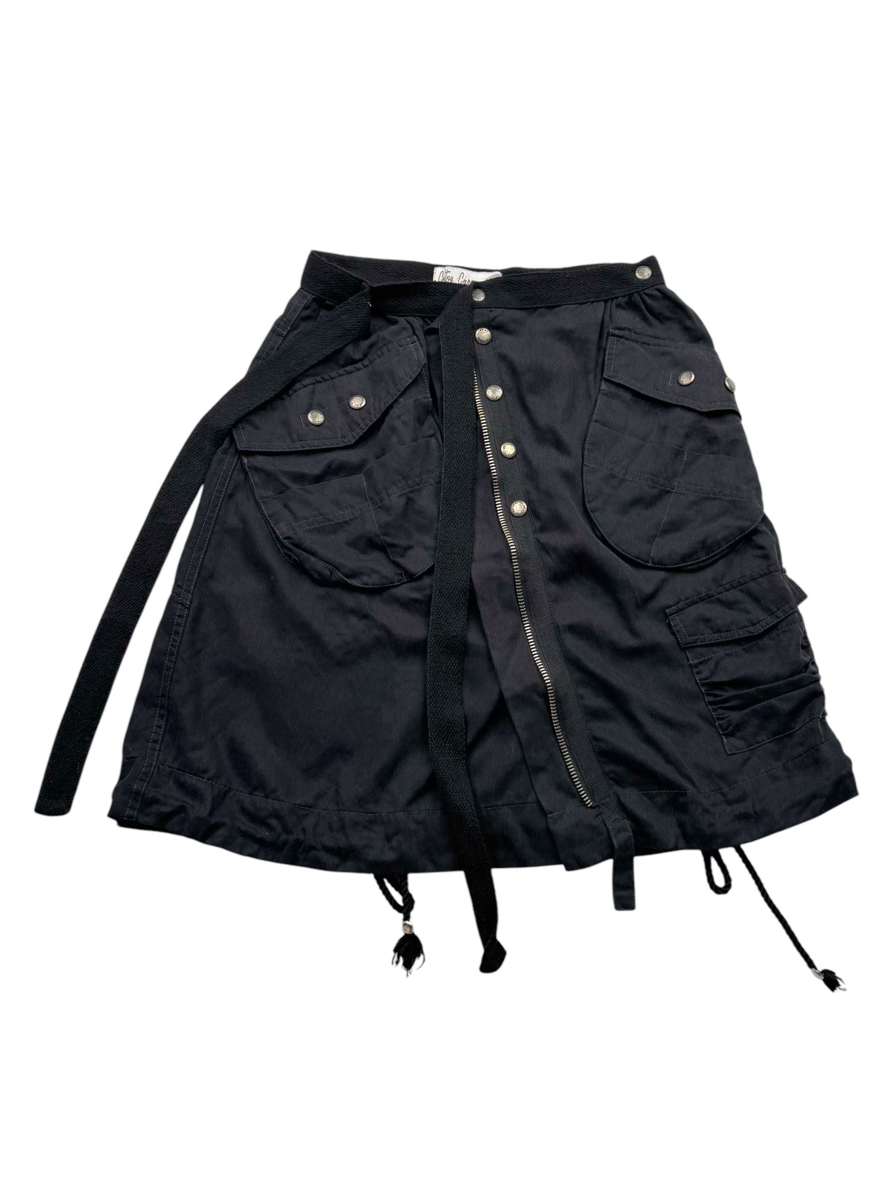 Other Vintage Skirt With Bondage M88(E79)D15(V78) Size 25" / US 0 / IT 36 - 1 Thumbnail
