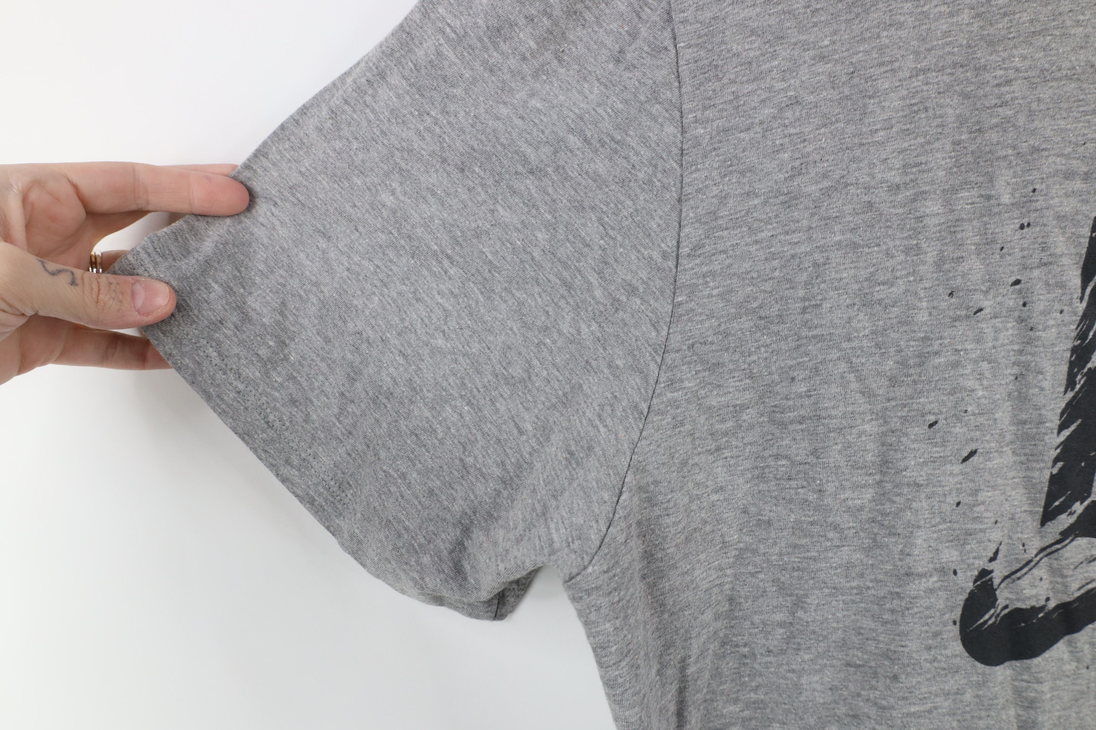 Nike × Vintage Vintage Y2K Nike Baseball Scott Center Swoosh T-Shirt Gray Size US XXL / EU 58 / 5 - 6 Thumbnail
