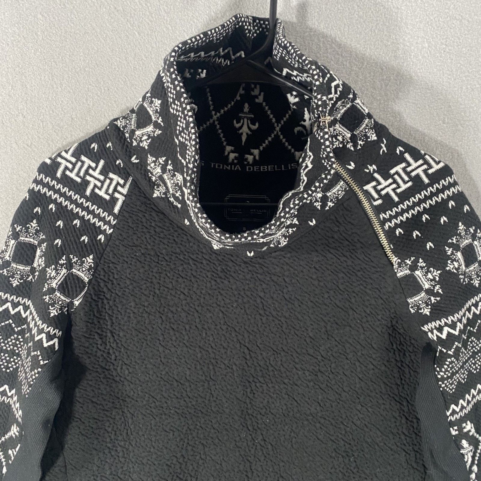 Other Tonia Debellis Pullover Crowl Zip Neck Sweater Woman's Small Size S / US 4 / IT 40 - 2 Thumbnail