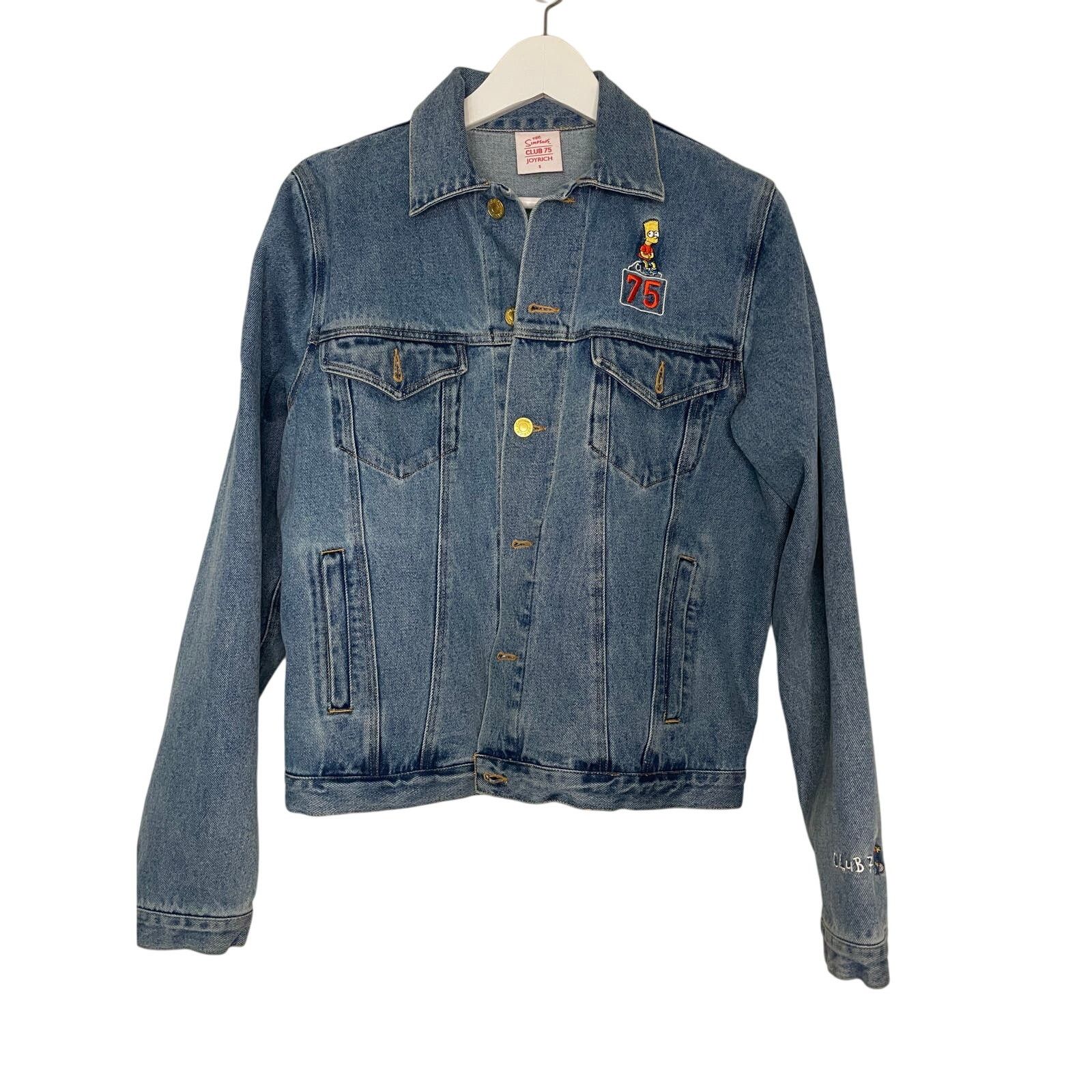 Joyrich Joyrich - Club 75 - Simpsons Jean Jacket SM Size US S / EU 44-46 / 1 - 1 Thumbnail
