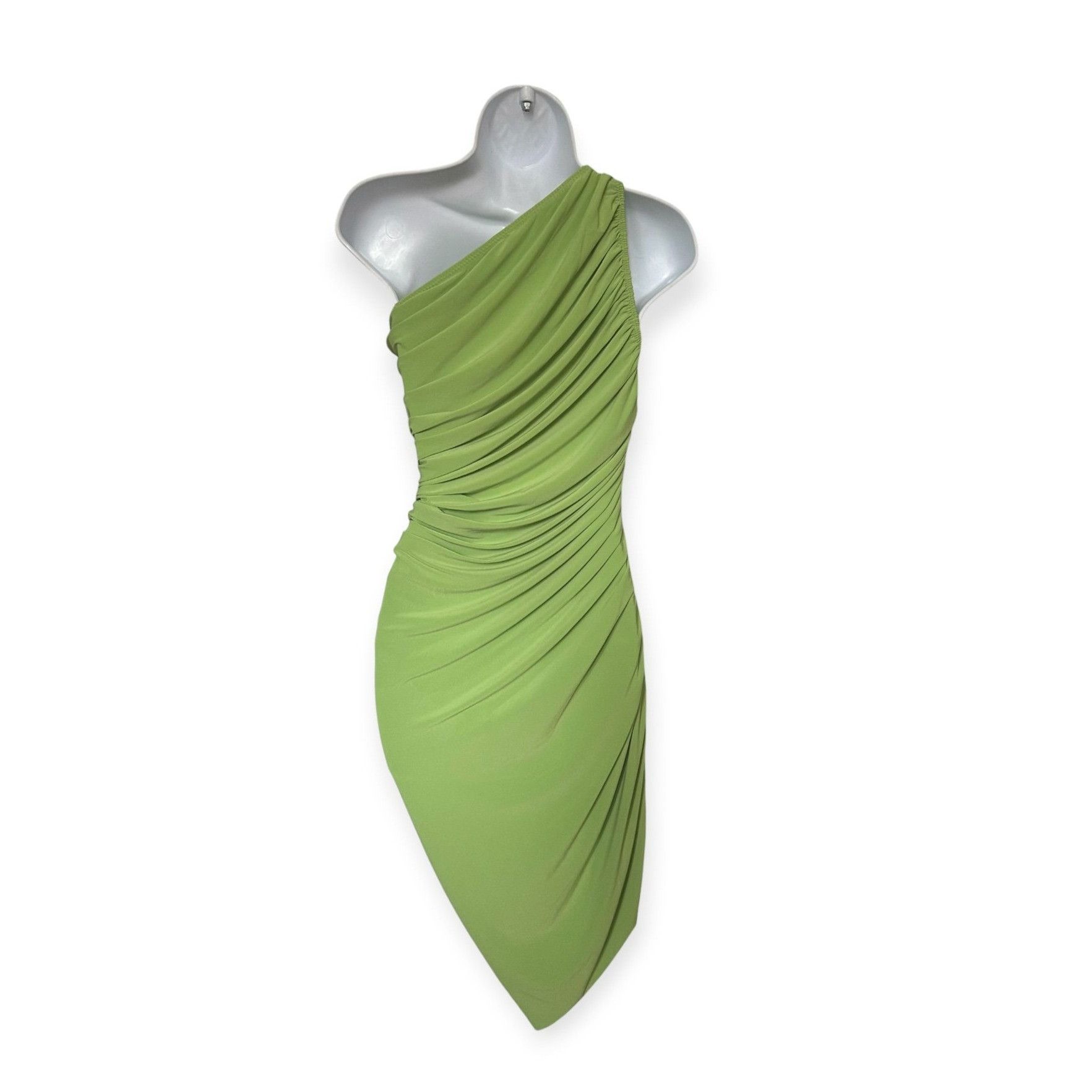 Norma Kamali Norma Kamali Diana Dress, Gemini Green, Size S, NWT Size S / US 4 / IT 40 - 2 Thumbnail