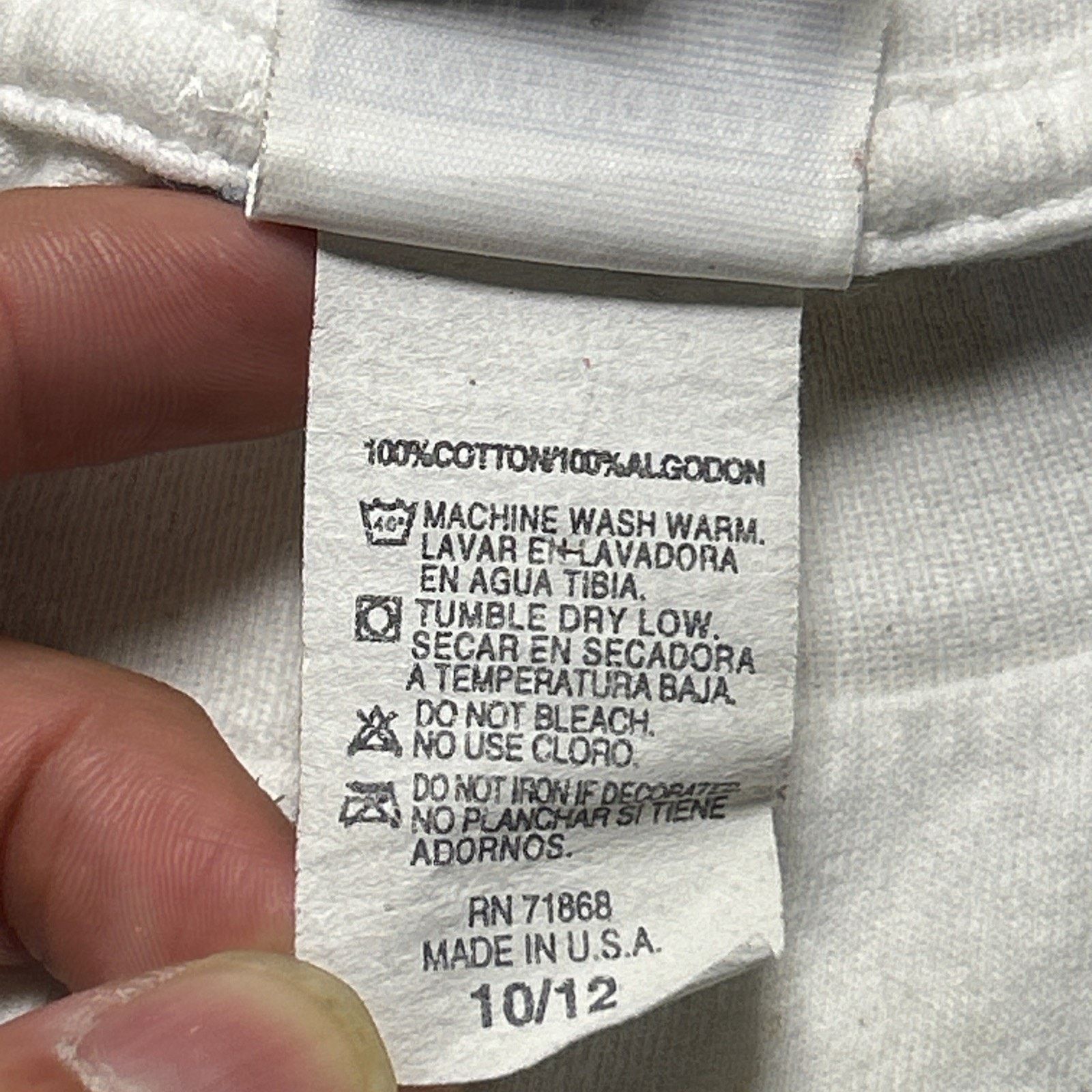 Gildan 98 Titanic Shirt Boys Youth 10/12 Med 15.5x21 Single Stitch Size US M / EU 48-50 / 2 - 5 Thumbnail