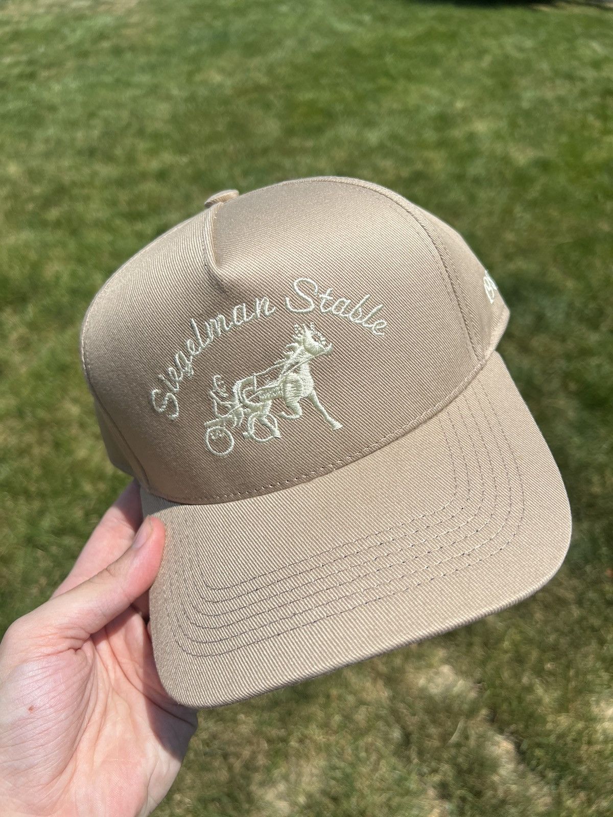 Siegelman Stable Siegelman Stable Khaki Ivory Snapback Hat Size ONE SIZE - 6 Thumbnail
