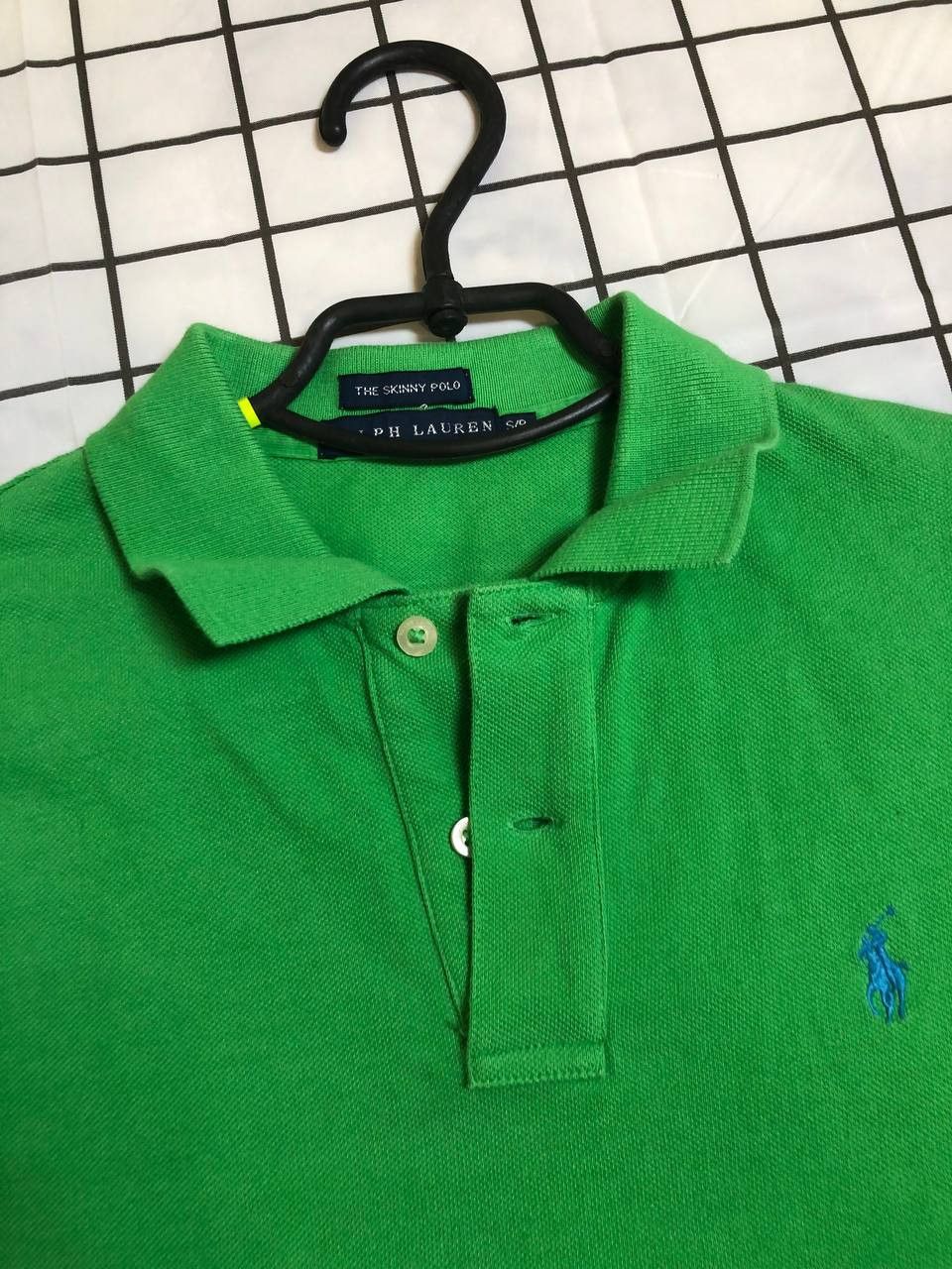 Polo Ralph Lauren Vintage Ralph Lauren Embroidered Logo Skinny Polo Size S / US 4 / IT 40 - 4 Thumbnail