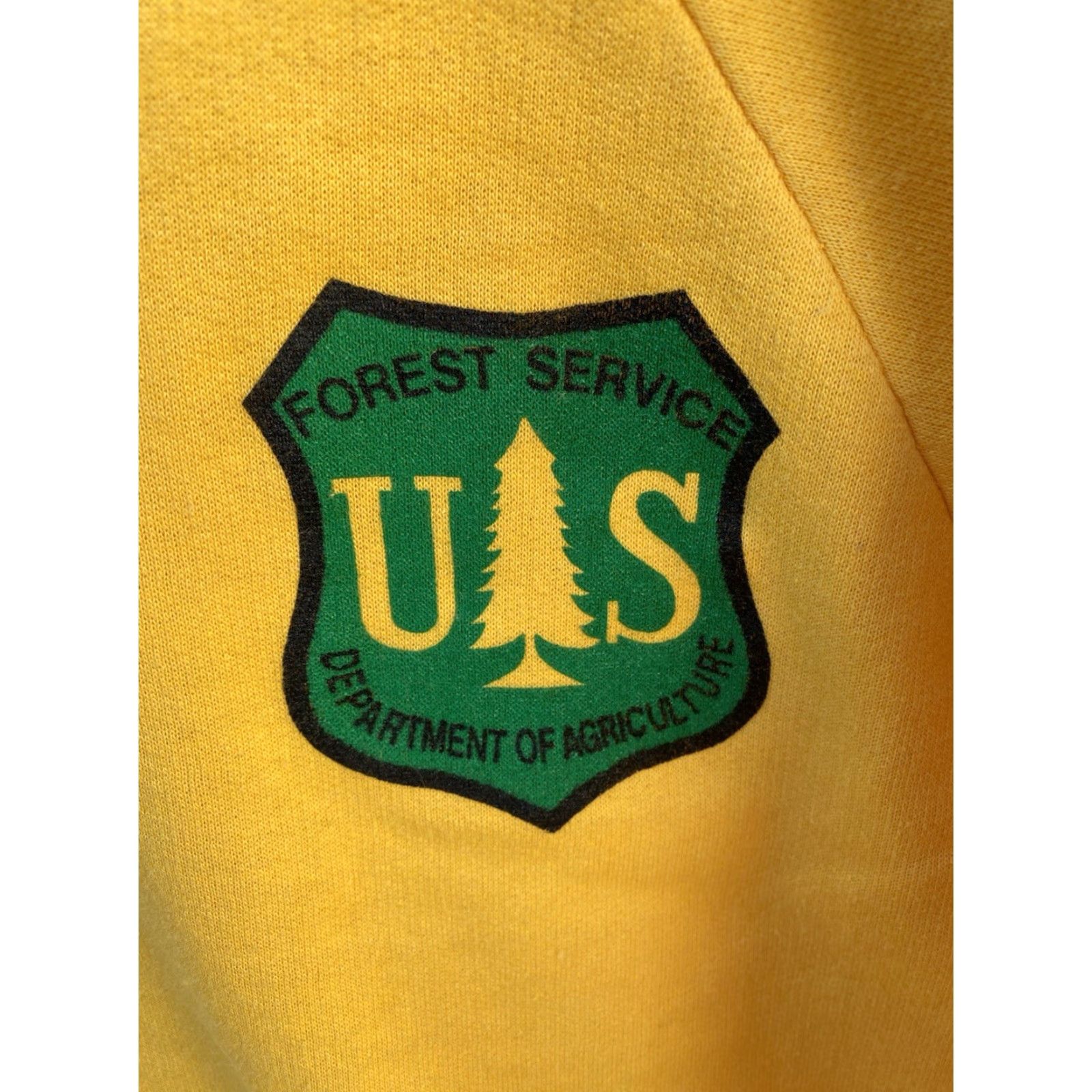 Vintage Vintage Prescott National Forest Safety Team Raglan Sweatshirt USFS Union Made L Size US L / EU 52-54 / 3 - 4 Thumbnail