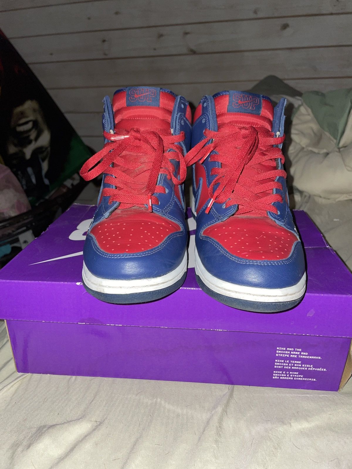 Supreme Nike SB Dunk high “By Any Means” Size US 10 / EU 43 - 3 Thumbnail