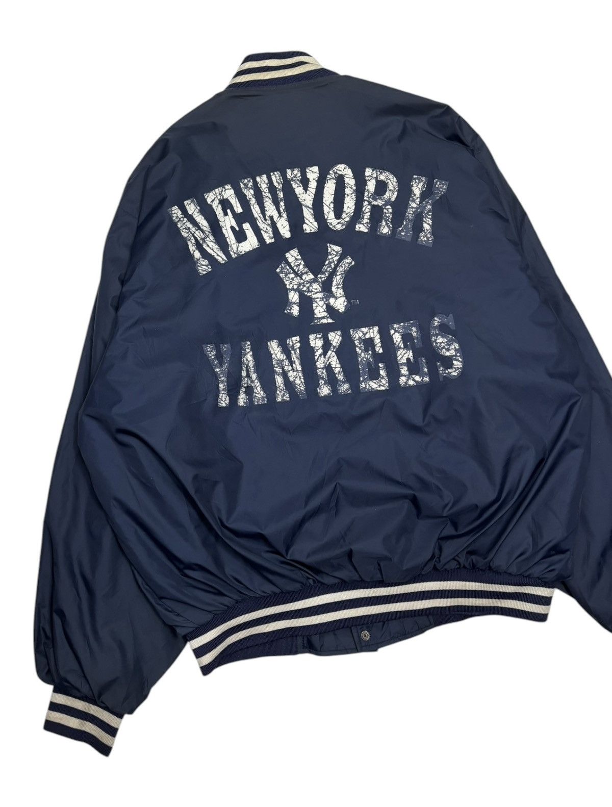 MLB 🔥VTG New York Yankees MLB Authentic Varsity Jacket Size US L / EU 52-54 / 3 - 8 Thumbnail