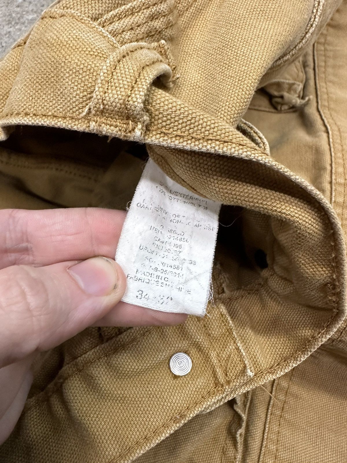 Dickies × Vintage Vintage Dickies Double Knees Workwear Pants Size 34 Size US 34 / EU 50 - 3 Thumbnail