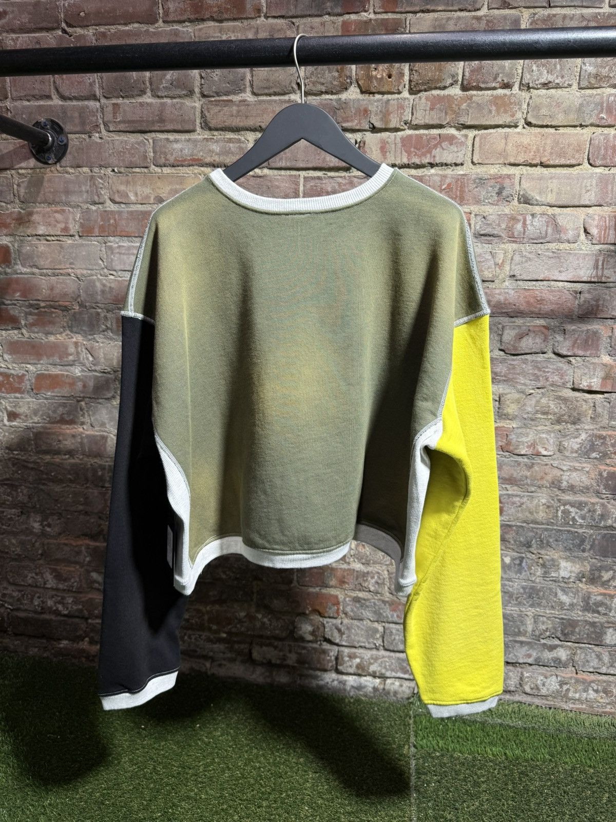 The GV Gallery Gv Gallery Color Block Crewneck Sz. M Size US M / EU 48-50 / 2 - 2 Thumbnail