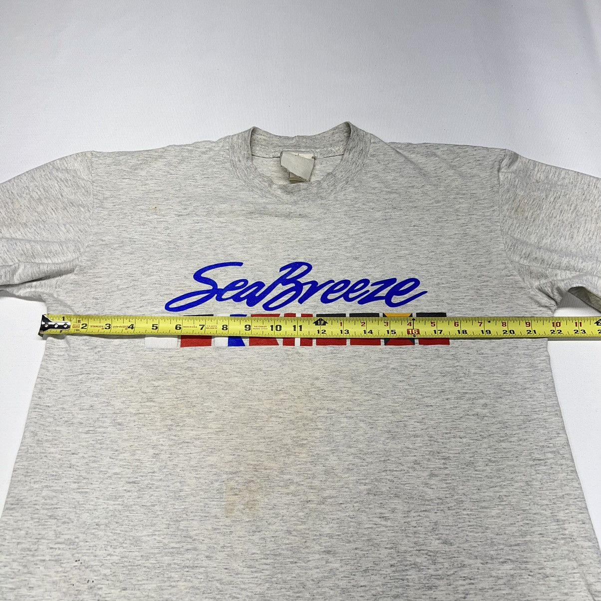 Vintage Sea Breeze Tee Shirt Grey Single Stitch Print Retro Cruise Size US XL / EU 56 / 4 - 19 Thumbnail