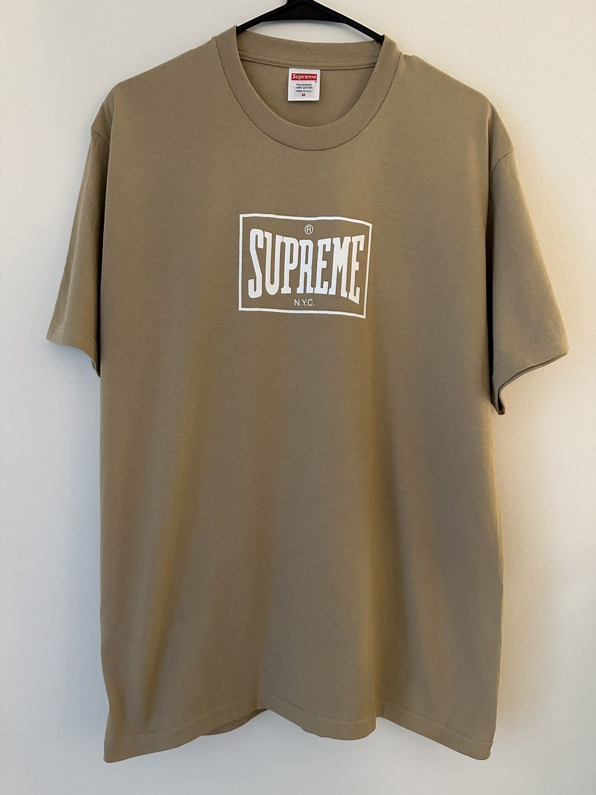 Supreme Supreme Warn Up Tee Size US M / EU 48-50 / 2 - 1 Thumbnail