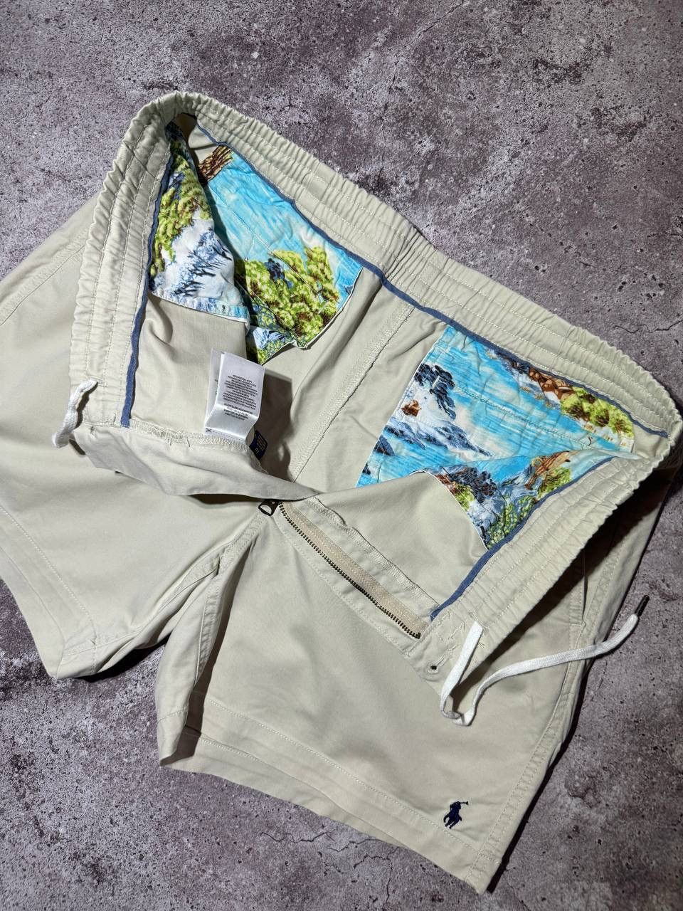 Polo Ralph Lauren Polo Ralph Lauren Vintage Beige Cotton Summer Shorts Size US 36 / EU 52 - 6 Thumbnail