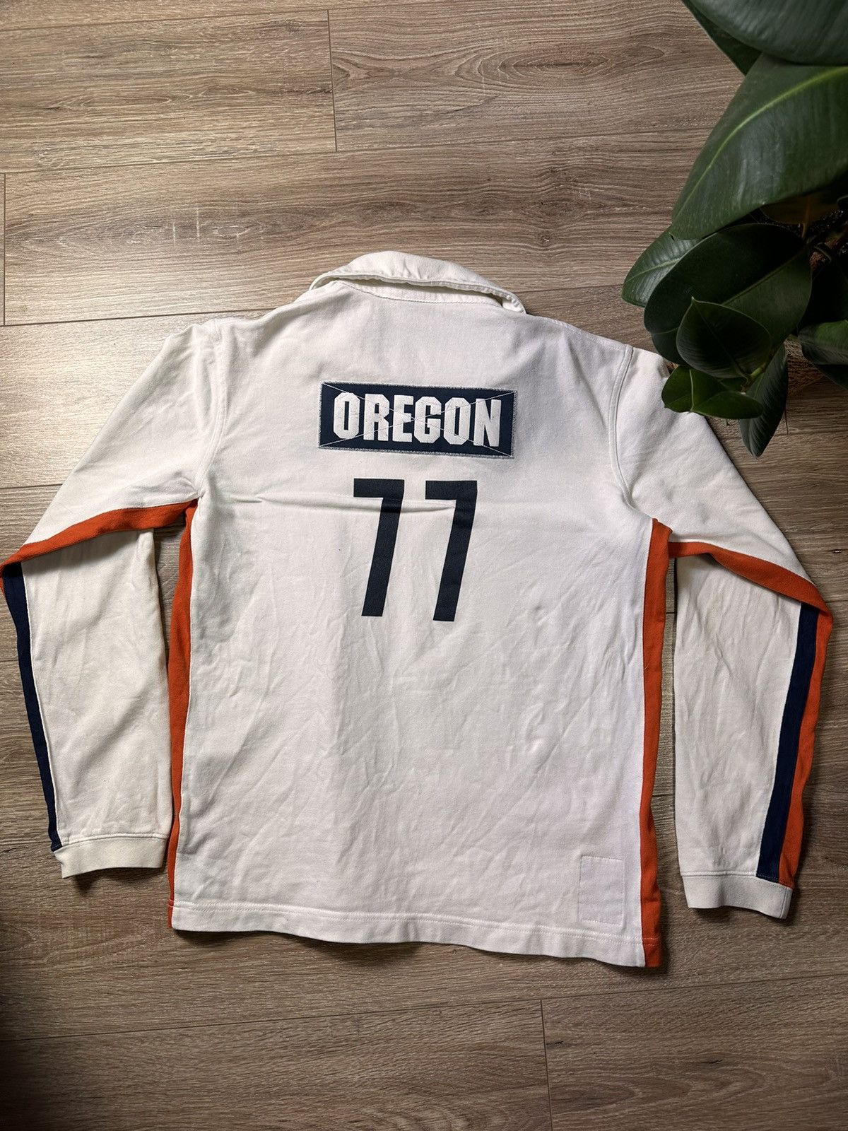 Nike NIKE Vintage Oregon 77 Rugby Shirt Long Sleeve Size US L / EU 52-54 / 3 - 10 Thumbnail