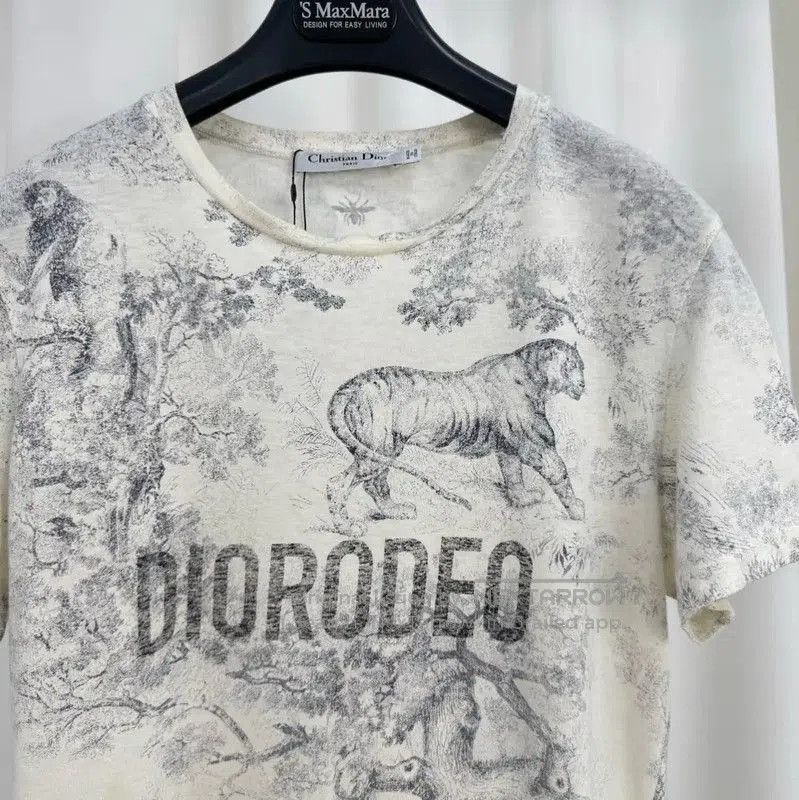 Other Dior Summer White Cotton Graphic Tee . Size XS / US 0-2 / IT 36-38 - 3 Thumbnail
