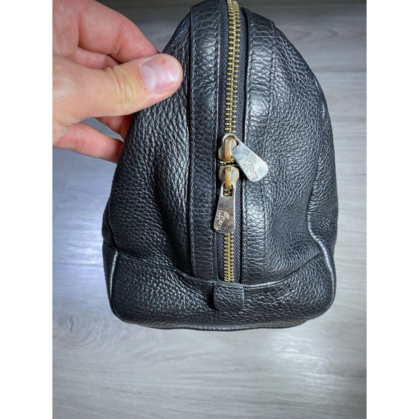 Versace × Versace Jeans Couture Versace Collection Leather Shoulder bag Black Made In Italy Size ONE SIZE - 7 Thumbnail